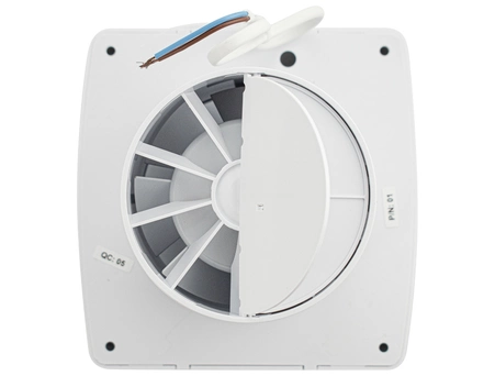 Вытяжной вентилятор GFmark 50044 квадратный, белый, Ø100 мм, 34 дБ (с обратным клапаном) - фото 2