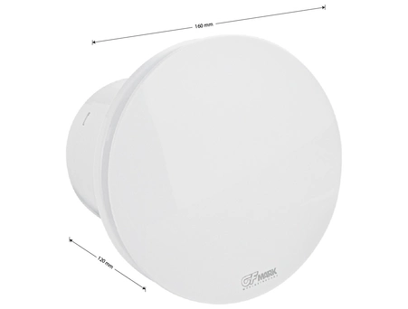 Вытяжной вентилятор GFmark 50046 круглый, Ø100 мм, 34 дБ (с обратным клапаном) - фото 5