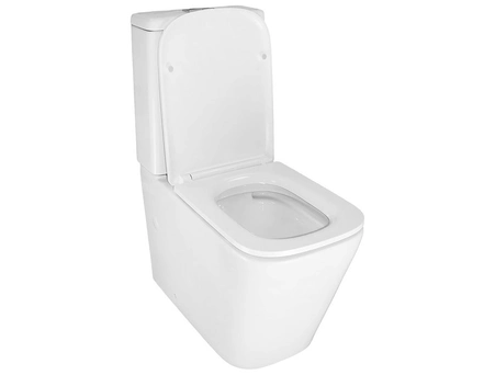 Унитаз-компакт Azario Savia AZ-8303D-s безободковый 640х370х810 - фото 4