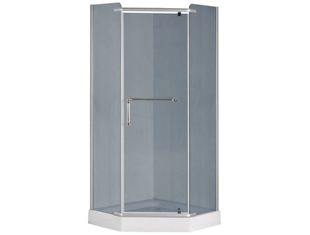 Душевой уголок Loranto CS-816S B 100 (GRAY) 100x100 с низким поддоном, тонированным стеклом