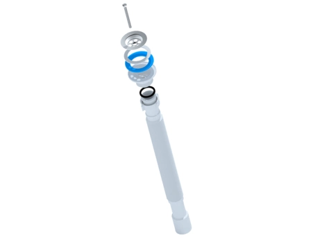 Гофросифон Ани пласт G217 1 1/4 дюйма 32/40 мм (566-1396 мм) - фото 2