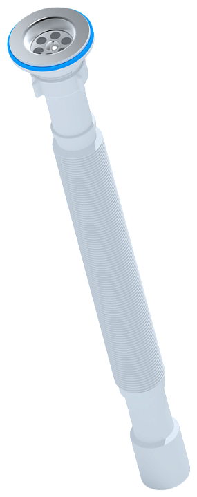 Гофросифон Ани пласт G217 1 1/4 дюйма 32/40 мм (566-1396 мм)