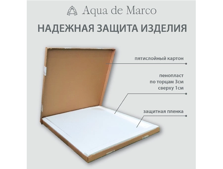 Зеркало Aqua de Marco Сиена 68,5x91,5 (LED) сенсорное Sien70/90 - фото 8
