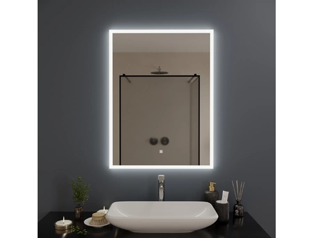 Зеркало Aqua de Marco Сиена 68,5x91,5 (LED) сенсорное Sien70/90