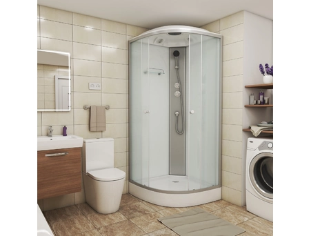 Душевая кабина Niagara Eco E80/13/MT 80x80 с низким поддоном, матовым стеклом - фото 2