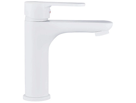 Смеситель для раковины Ligeya L1012W белый 4620303205405 - фото 2