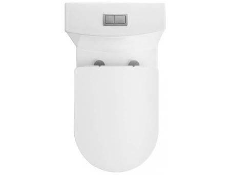 Унитаз моноблок Grossman Thin Rim GR-5607SQ 655x370x796 с тонким ободком, торнадо - фото 10