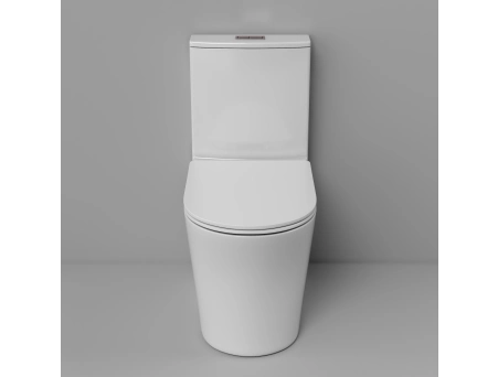 Унитаз моноблок Grossman Thin Rim GR-5607SQ 655x370x796 с тонким ободком, торнадо - фото 3