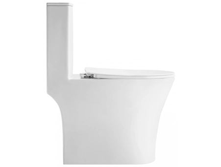 Унитаз моноблок Grossman Thin Rim GR-5607SQ 655x370x796 с тонким ободком, торнадо - фото 7