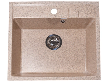 Кухонная мойка GranAlliance G-21 Maxi 55.5x49.5x21 песок 252789