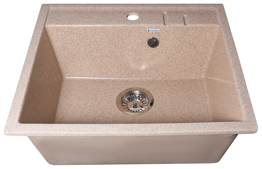 Кухонная мойка GranAlliance G-21 Maxi 55.5x49.5x21 песок 252789