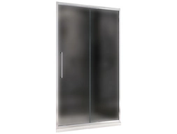 Душевая дверь Abber Schwarzer Diamant AG30140MH 140x195 хромированный профиль, матовое стекло
