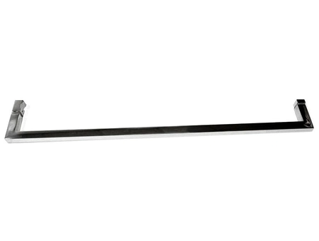 Душевая дверь Abber Schwarzer Diamant AG30140MH 140x195 с хромированным профилем, матовым стеклом - фото 6