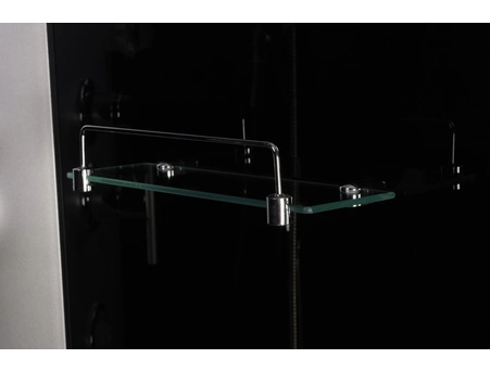Душевая кабина Niagara Eco NG-4502-14 Black 100х100 с низким поддоном, стекло прозрачное с рисунком (45021453) - фото 7
