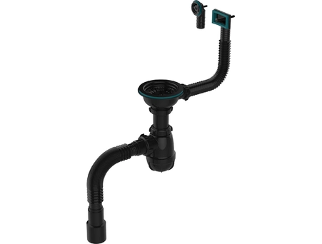 Сифон для кухонной мойки Aquant B0186-20-MR 3 1/2