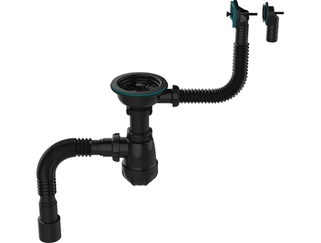 Сифон для кухонной мойки Aquant B0186-20-MR 3 1/2
