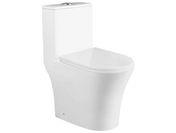 Унитаз моноблок Aqua Nero AN-040L торнадо, безободковый