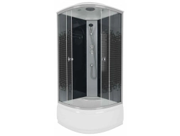 Душевая кабина Niagara Eco NG-7508-14 90x90 высокий поддон, прозрачное стекло с рисунком