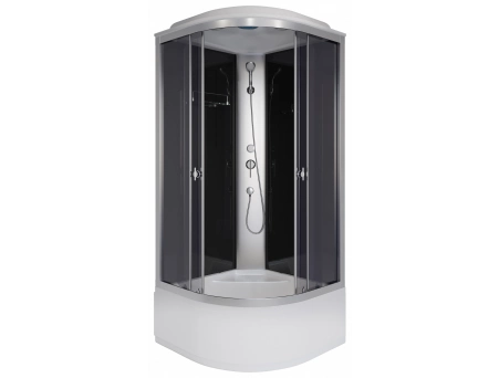 Душевая кабина Niagara Eco E100/40/TN 100x100 с высоким поддоном, тонированным стеклом