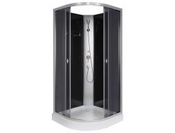 Душевая кабина Niagara Eco E90/13/TN/BK 90x90 низкий поддон, тонированное стекло