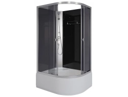 Душевая кабина Niagara Eco E110/80/40L/TN/BK 110x80 высокий поддон, тонированное стекло