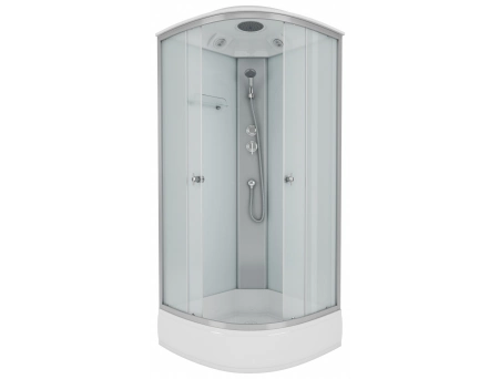 Душевая кабина Niagara Eco E80/26/MT 80x80 со средним поддоном, матовым стеклом