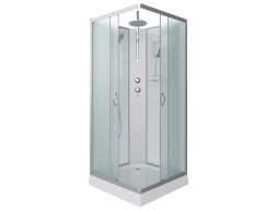 Душевая кабина Niagara Classic NG-1101-14BKT 90x90 низкий поддон, матовое стекло