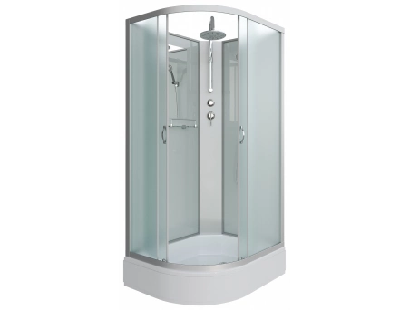 Душевая кабина Niagara Classic NG-33094-14RBKT 100x90 со средним поддоном, матовым стеклом 330944RBKT