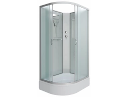 Душевая кабина Niagara Classic NG-33094-14RBK 100x90 средний поддон, матовое стекло