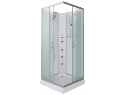 Душевая кабина Niagara Classic NG-1101-14BKG 90x90 низкий поддон, матовое стекло