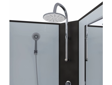 Душевая кабина Niagara Classic NG-6702-14BKTG 100x100 со средним поддоном, прозрачным стеклом 67021414BKTG - фото 4
