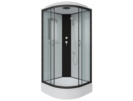Душевая кабина Niagara Classic NG-6702-14 100x100 со средним поддоном, прозрачным стеклом 67021414