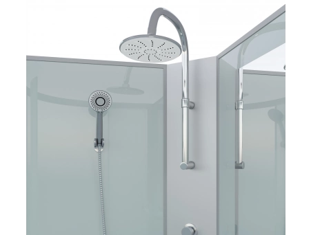 Душевая кабина Niagara Classic NG-43185-14QBKTG 110x80 с низким поддоном, матовым стеклом 431853QBKTG - фото 4