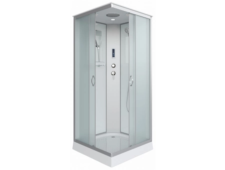 Душевая кабина Niagara Classic NG-1101-14P 90x90 с низким поддоном, матовым стеклом 11011423P