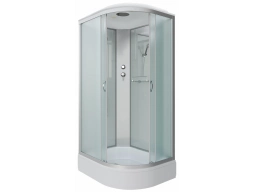 Душевая кабина Niagara Classic NG-33084-14L 100x80 средний поддон, матовое стекло