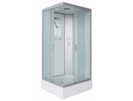 Душевая кабина Niagara Classic NG-33984-14Q 90x80 со средним поддоном, матовым стеклом 339844Q