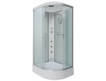 Душевая кабина Niagara Classic NG-33394-14LG 130x90 со средним поддоном, матовым стеклом 333944LG
