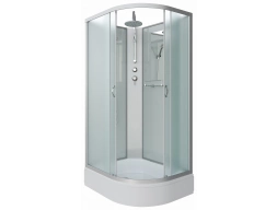 Душевая кабина Niagara Classic NG-33394-14LBKT 130x90 средний поддон, матовое стекло