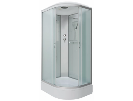 Душевая кабина Niagara Classic NG-33974-14L 90x70 со средним поддоном, матовым стеклом 339744L