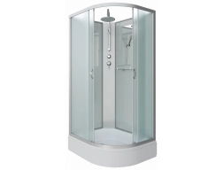 Душевая кабина Niagara Classic NG-33984-14LBKT 90x80 средний поддон, матовое стекло