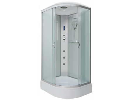 Душевая кабина Niagara Classic NG-33984-14LF 90x80 со средним поддоном, матовым стеклом 339844LF