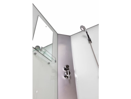 Душевая кабина Niagara Classic NG-33394-14RBKT 130x90 со средним поддоном, матовым стеклом 333944RBKT - фото 13