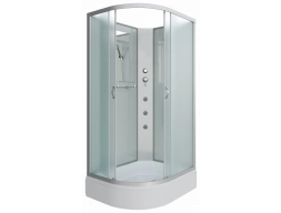 Душевая кабина Niagara Classic NG-33394-14RBKG 130x90 средний поддон, матовое стекло