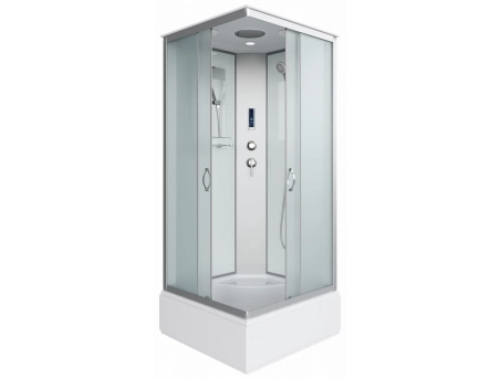 Душевая кабина Niagara Classic NG-1108-14P 90x90 со средним поддоном, матовым стеклом 11081424P