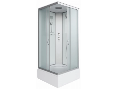 Душевая кабина Niagara Classic NG-1108-14 90x90 со средним поддоном, матовым стеклом 11081424