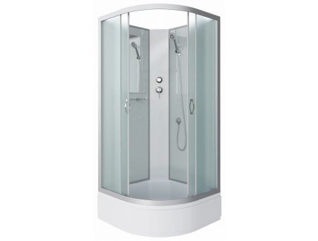 Душевая кабина Niagara Classic NG-3301-14BK 90x90 со средним поддоном, матовым стеклом 33011424BK