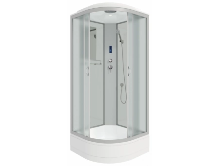 Душевая кабина Niagara Classic NG-3301-14P 90x90 со средним поддоном, матовым стеклом 33011424P