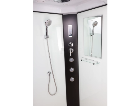 Душевая кабина Niagara Classic NG-6708-14F 90x90 с высоким поддоном, прозрачным стеклом 67081414F - фото 4