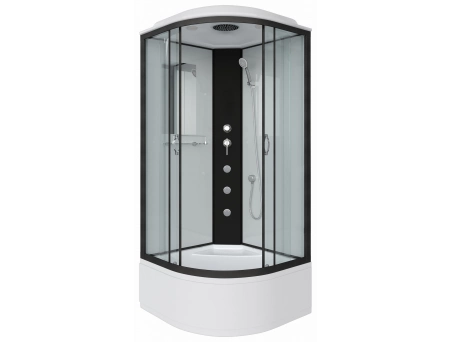 Душевая кабина Niagara Classic NG-6707-14G 80x80 с высоким поддоном, прозрачным стеклом 67071414G