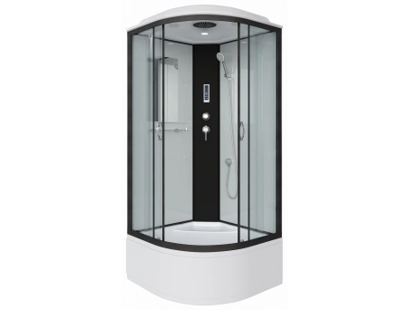 Душевая кабина Niagara Classic NG-6707-14P 80x80 с высоким поддоном, прозрачным стеклом 67071414P